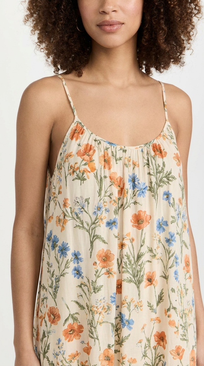 Women's Wildflower Boho Maxi Dress | Flowy Summer Dress